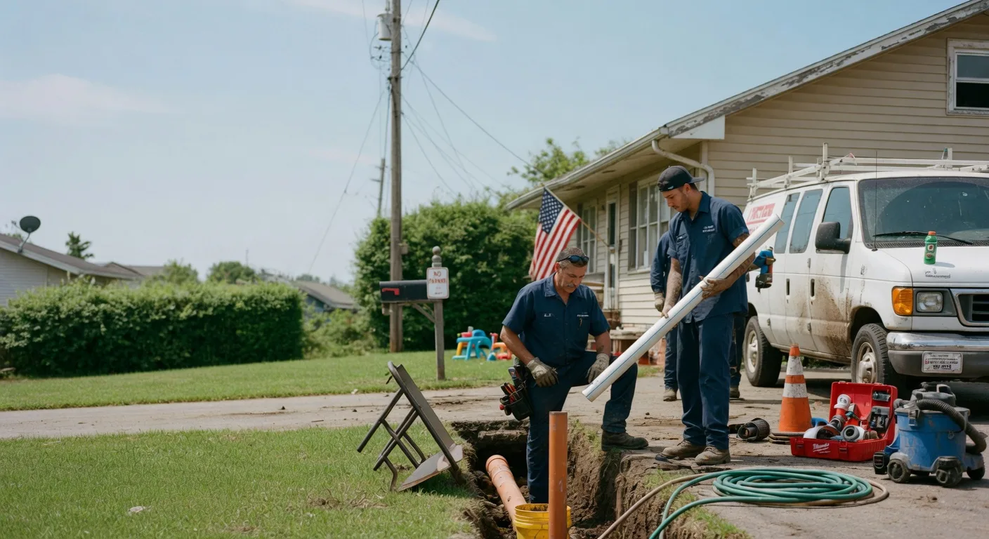 Sewer Line Inspection in Garden City, TX